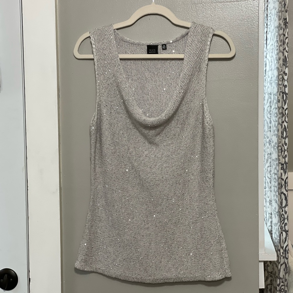 Saks 5th Avenue cowl neck sleeveless sweater